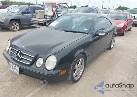 2002 Mercedes-Benz Clk 430 from USA, damaged, VIN WDBLJ70G92F198284